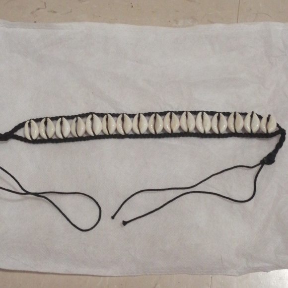 sea shells joker summer spring boho beach necklace - Picture 2 of 3